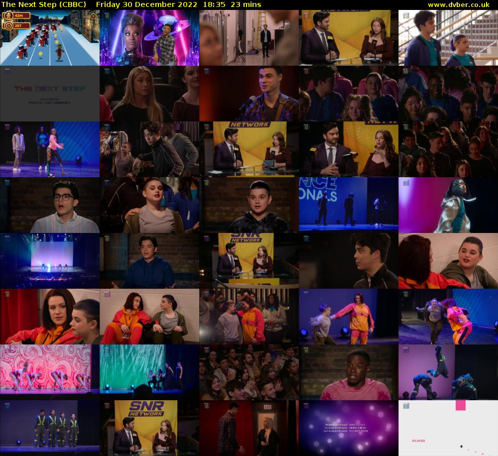 The Next Step (CBBC) Friday 30 December 2022 18:35 - 18:58