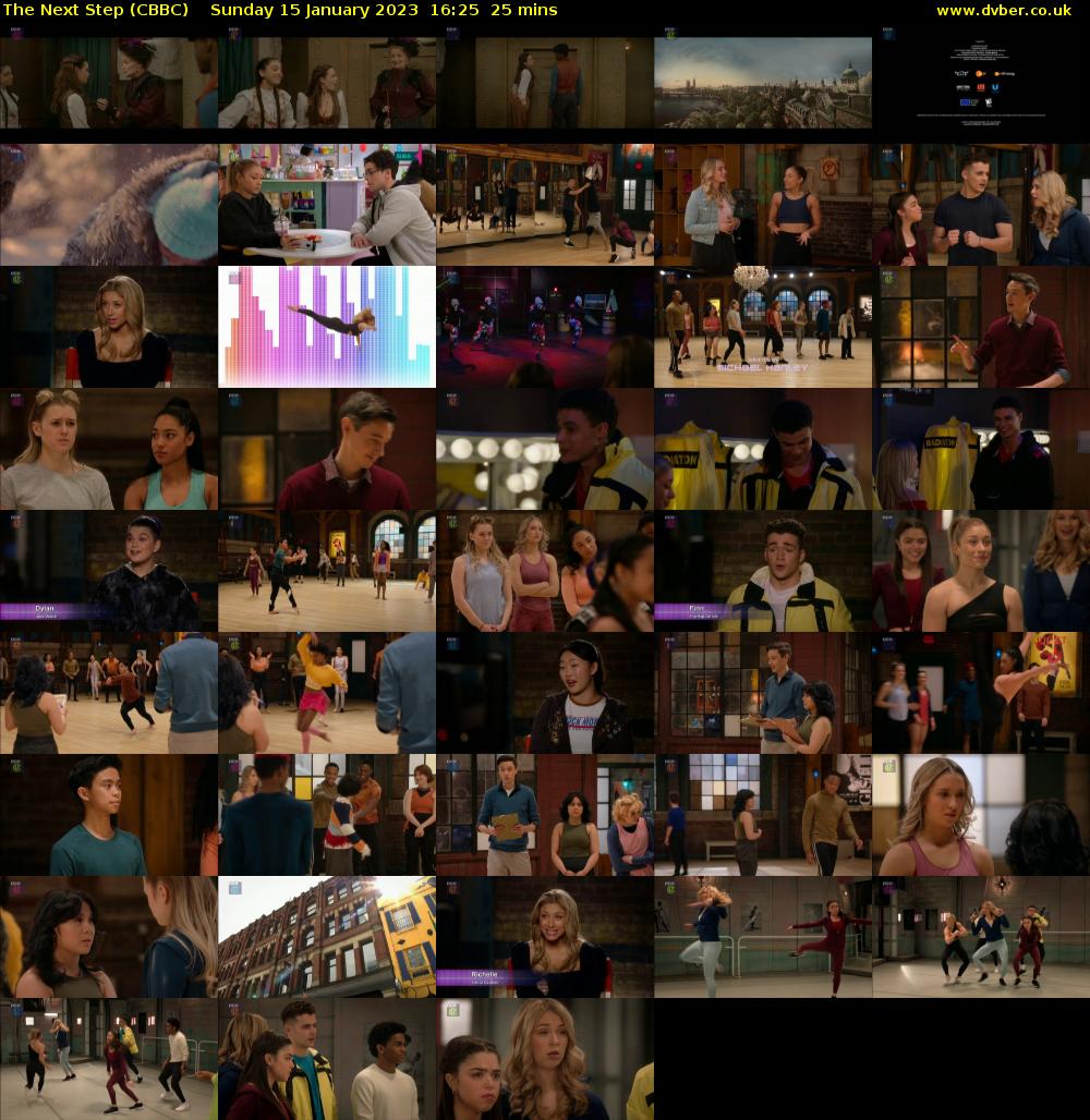 The Next Step (CBBC) Sunday 15 January 2023 16:25 - 16:50