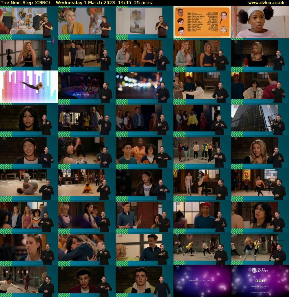 The Next Step (CBBC) Wednesday 1 March 2023 14:45 - 15:10