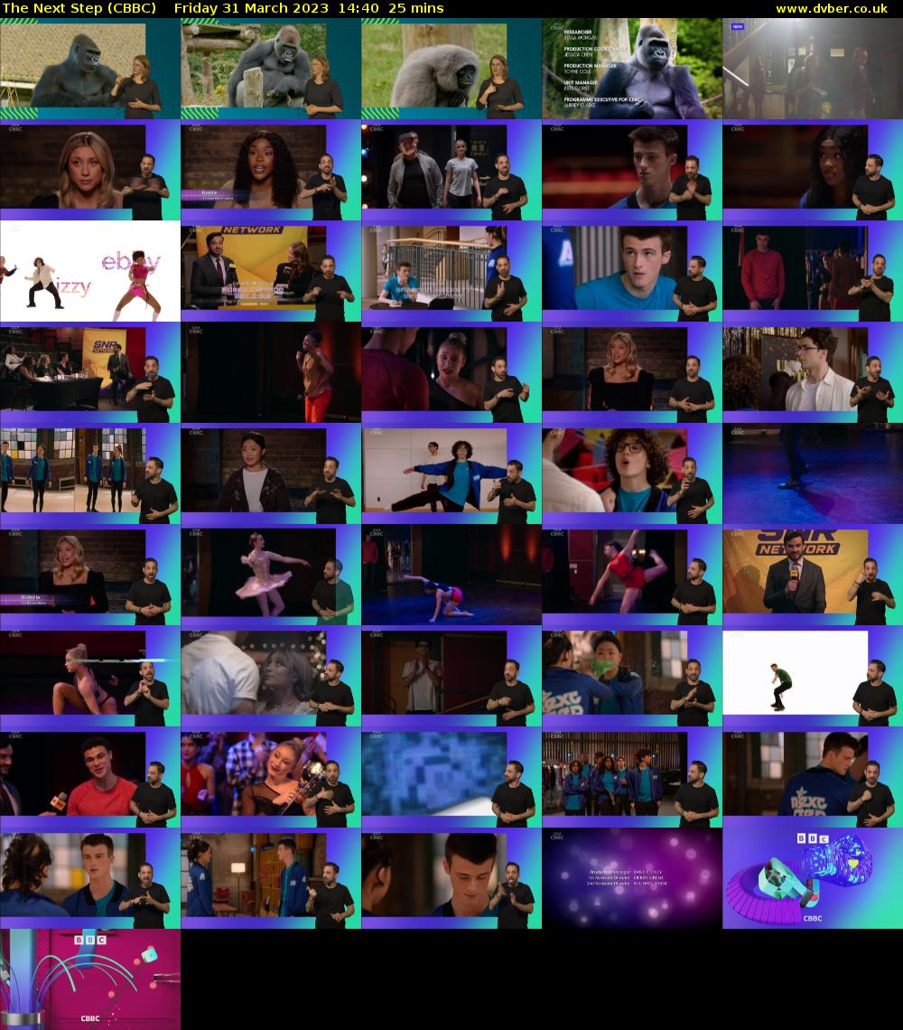 The Next Step (CBBC) Friday 31 March 2023 14:40 - 15:05