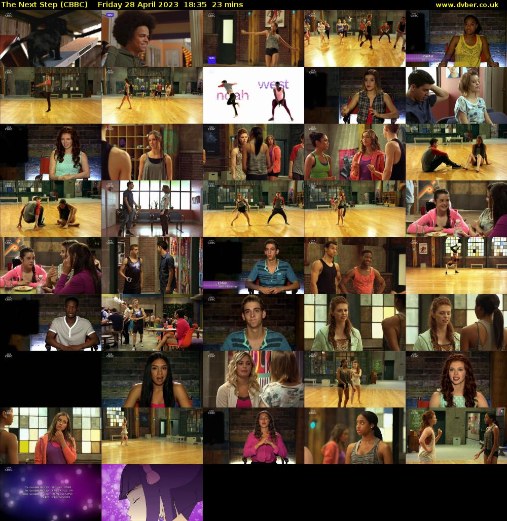 The Next Step (CBBC) Friday 28 April 2023 18:35 - 18:58