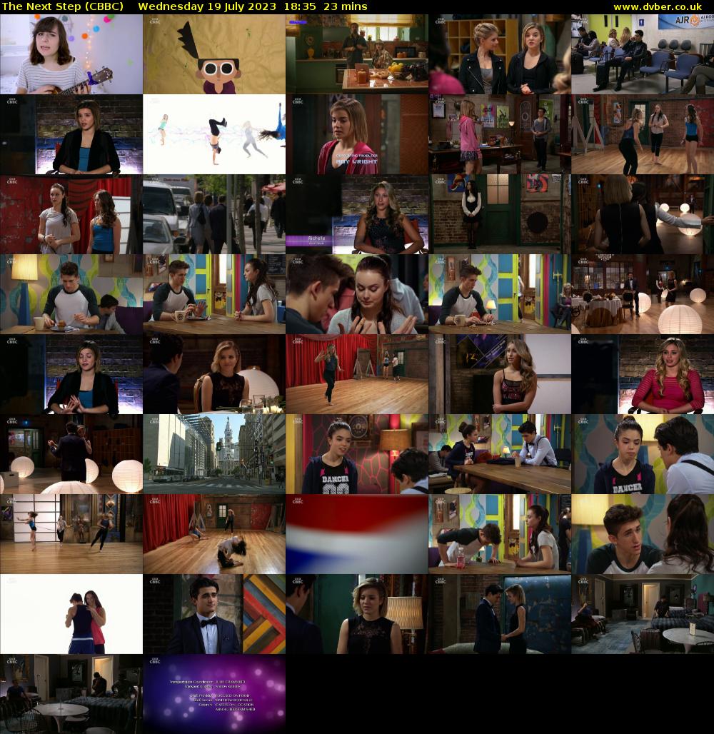 The Next Step (CBBC) Wednesday 19 July 2023 18:35 - 18:58