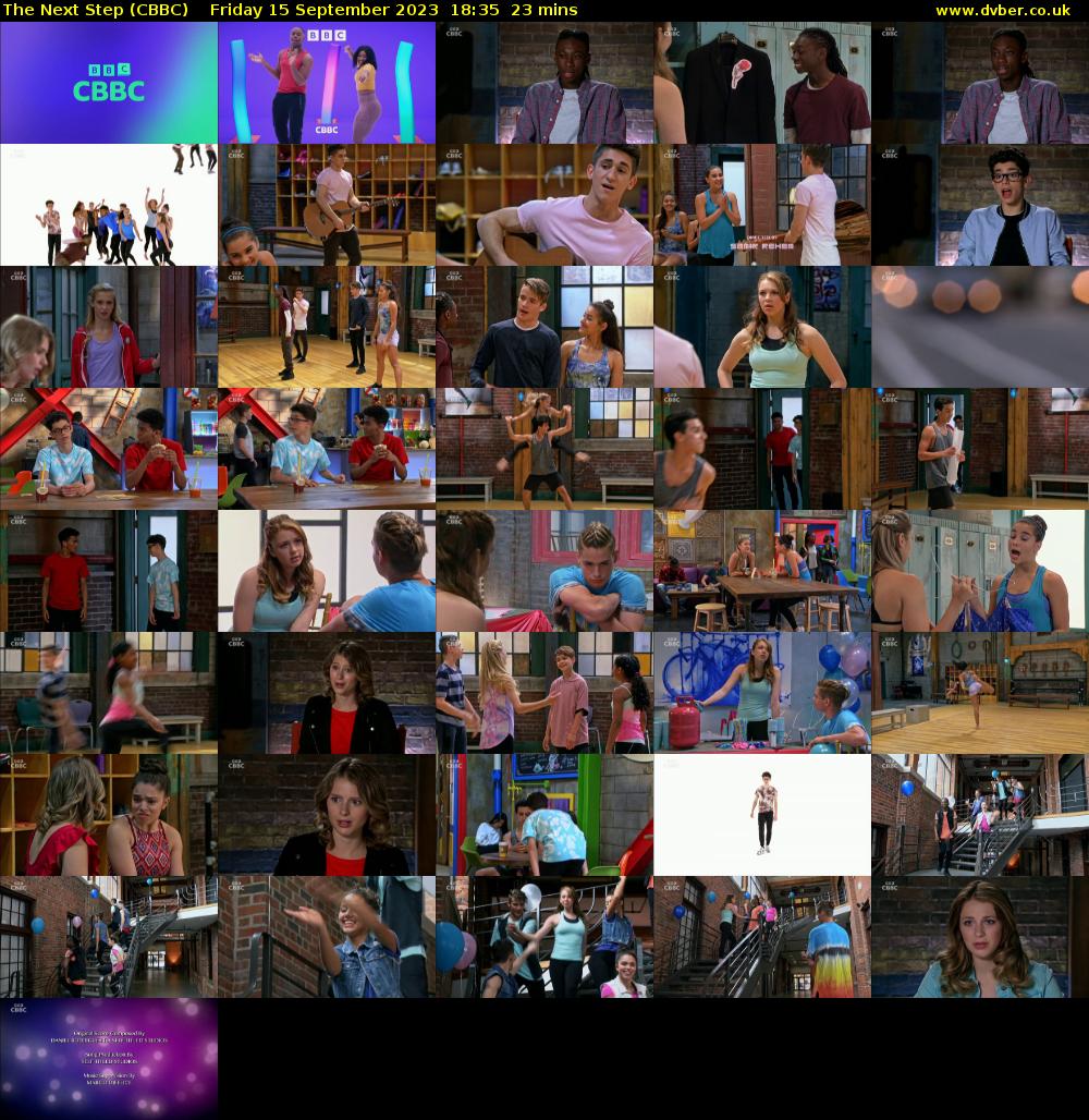 The Next Step (CBBC) Friday 15 September 2023 18:35 - 18:58