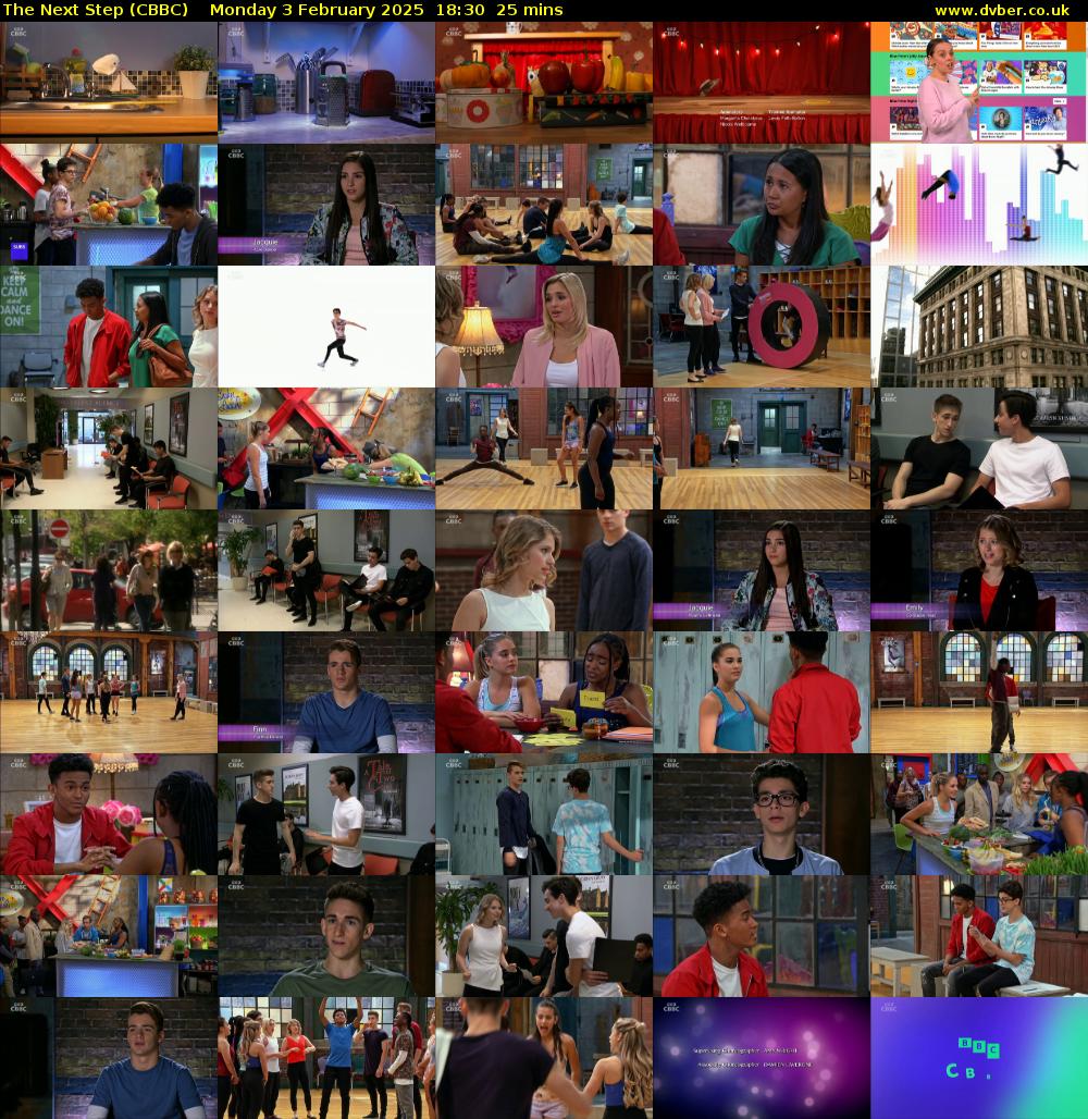 The Next Step (CBBC) Monday 3 February 2025 18:30 - 18:55