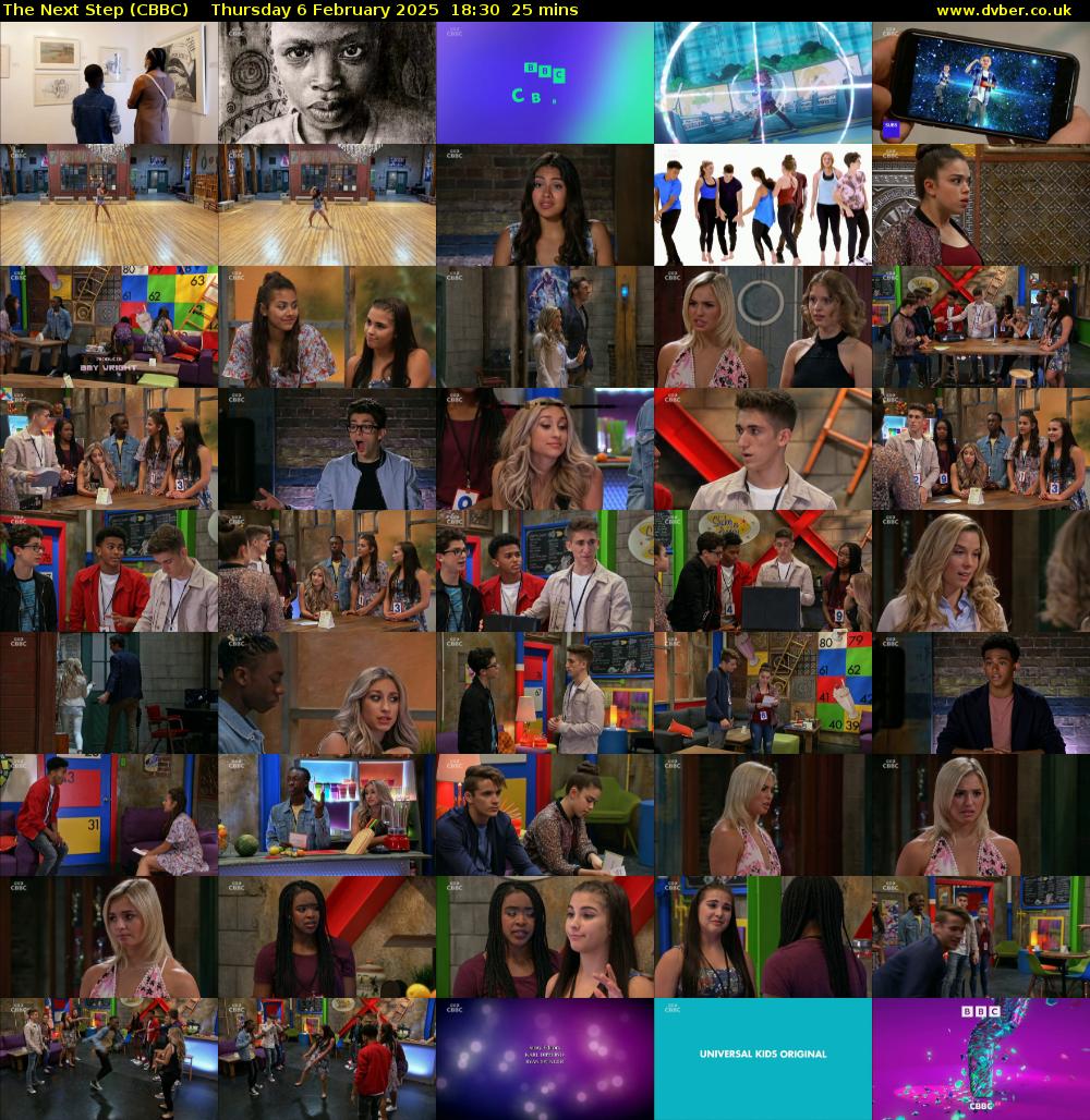 The Next Step (CBBC) Thursday 6 February 2025 18:30 - 18:55