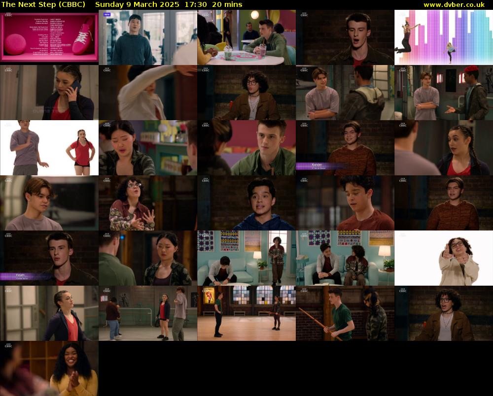 The Next Step (CBBC) Sunday 9 March 2025 17:30 - 17:50