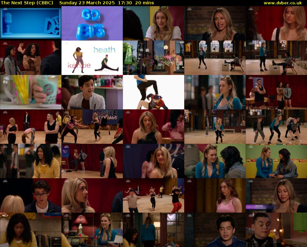 The Next Step (CBBC) Sunday 23 March 2025 17:30 - 17:50