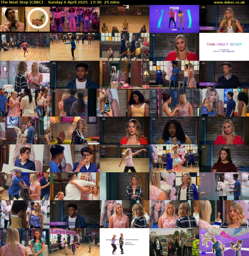 The Next Step (CBBC) Sunday 6 April 2025 17:30 - 17:55