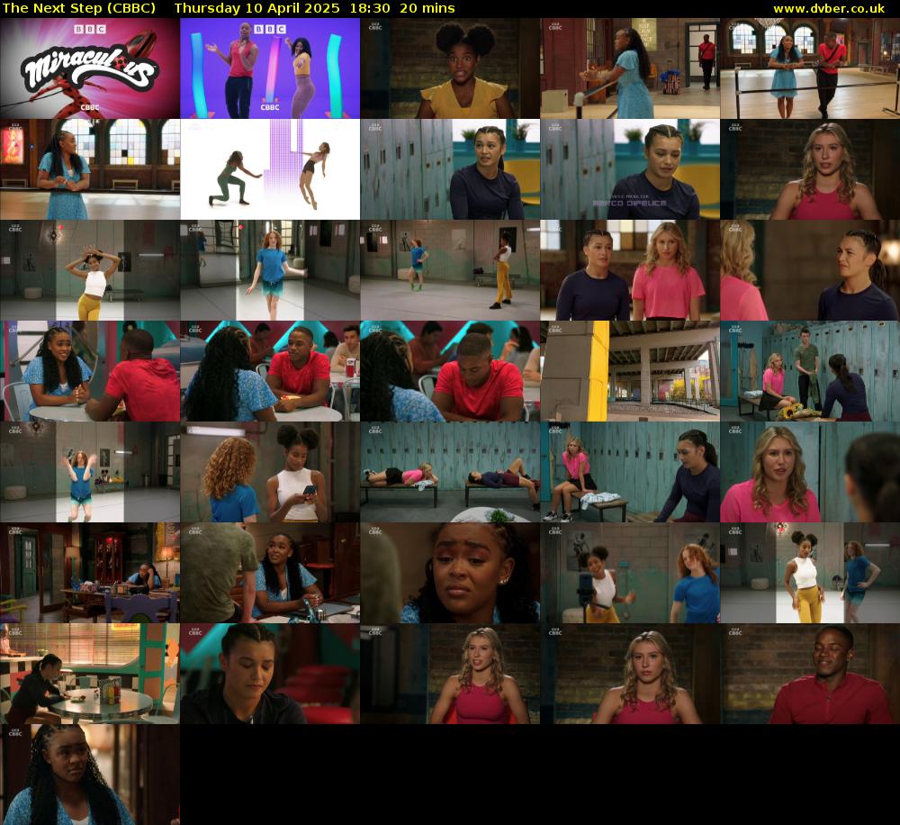 The Next Step (CBBC) Thursday 10 April 2025 18:30 - 18:50