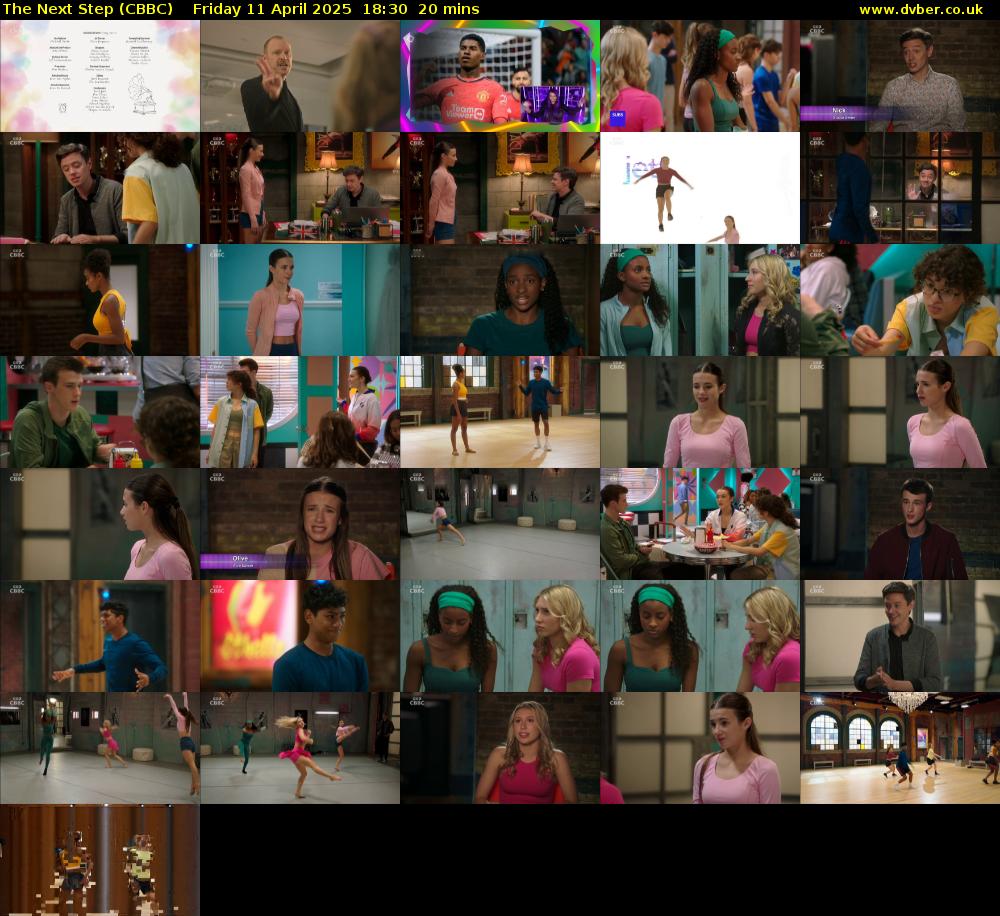 The Next Step (CBBC) Friday 11 April 2025 18:30 - 18:50