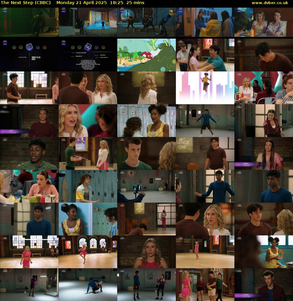 The Next Step (CBBC) Monday 21 April 2025 18:25 - 18:50