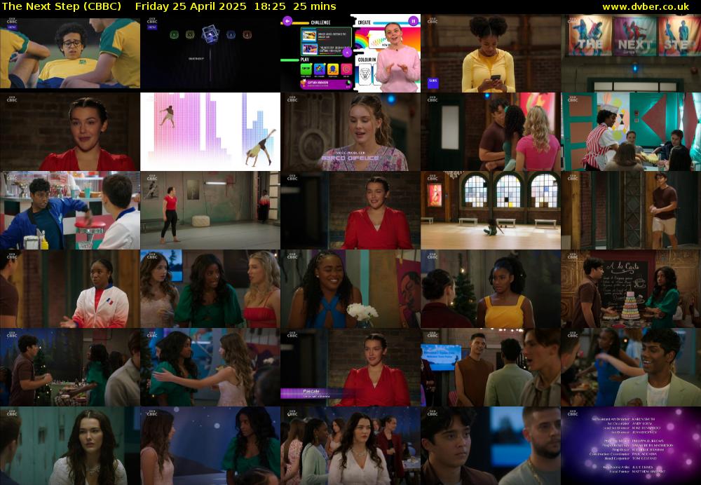 The Next Step (CBBC) Friday 25 April 2025 18:25 - 18:50