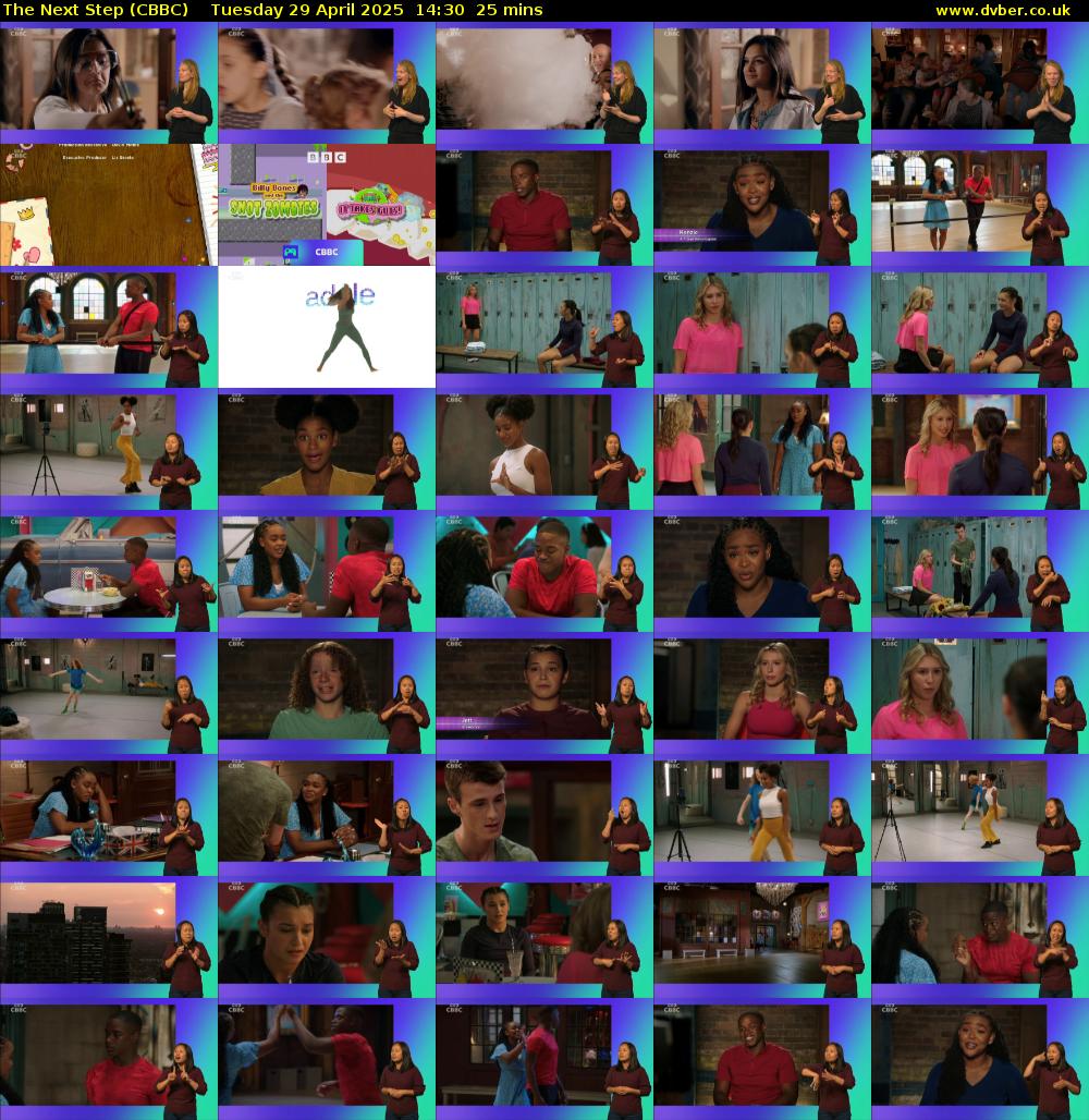 The Next Step (CBBC) Tuesday 29 April 2025 14:30 - 14:55
