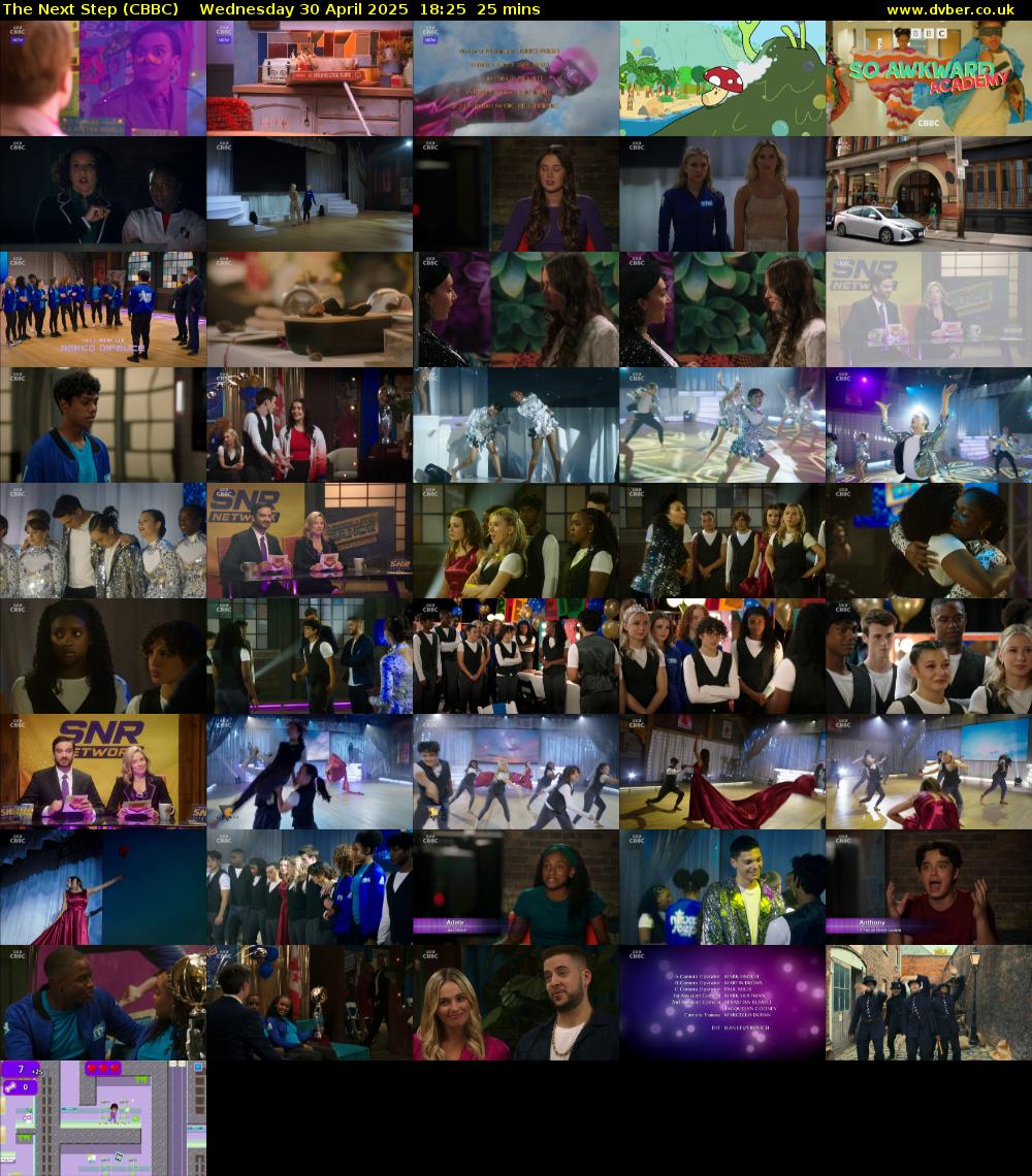 The Next Step (CBBC) Wednesday 30 April 2025 18:25 - 18:50