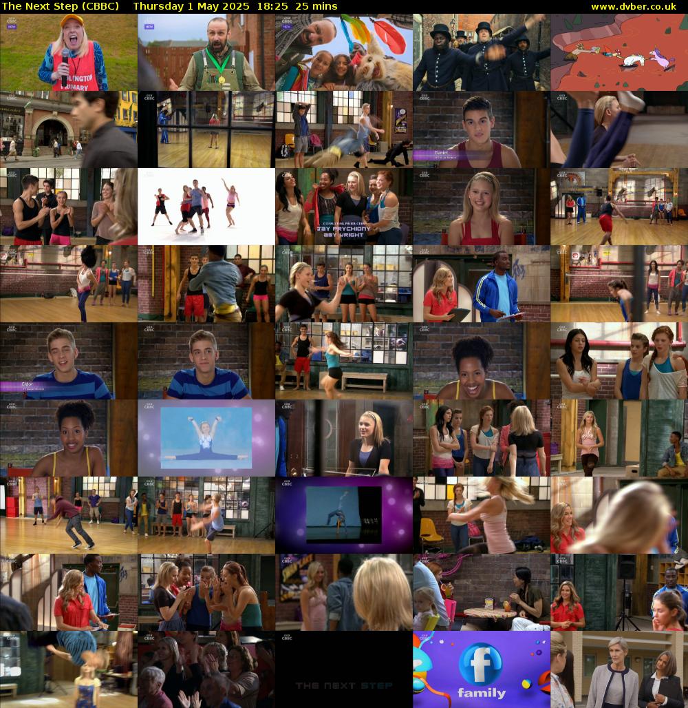 The Next Step (CBBC) Thursday 1 May 2025 18:25 - 18:50