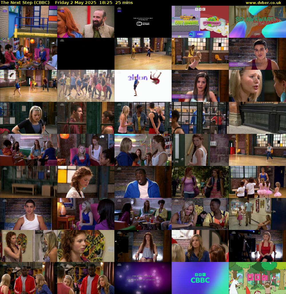 The Next Step (CBBC) Friday 2 May 2025 18:25 - 18:50