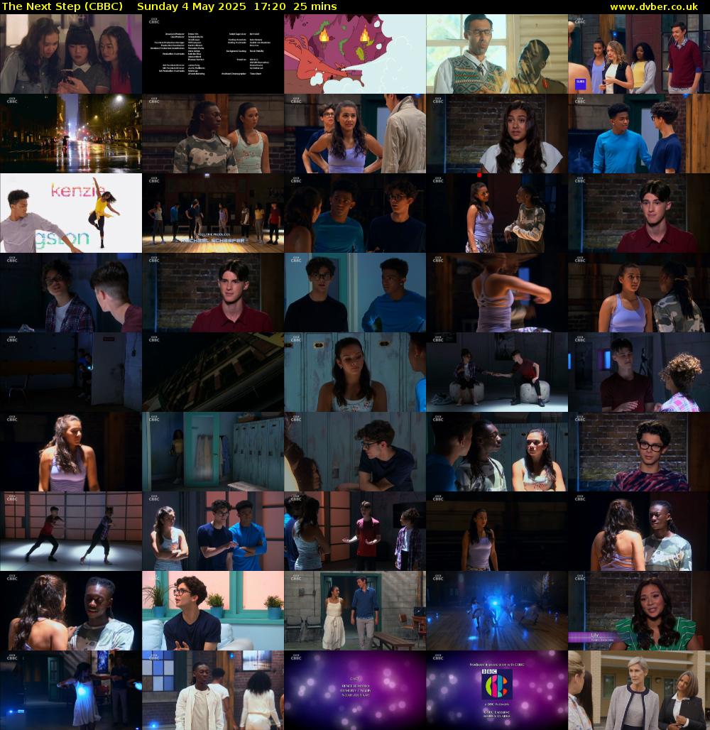 The Next Step (CBBC) Sunday 4 May 2025 17:20 - 17:45