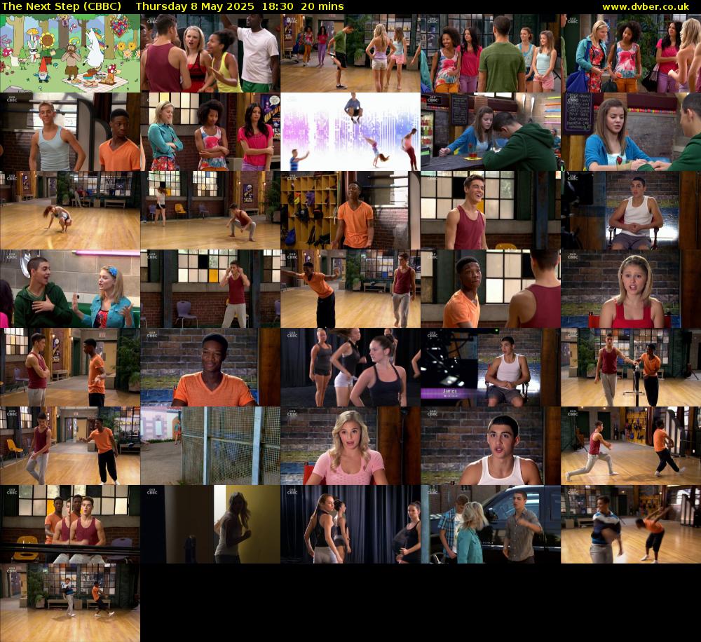 The Next Step (CBBC) Thursday 8 May 2025 18:30 - 18:50