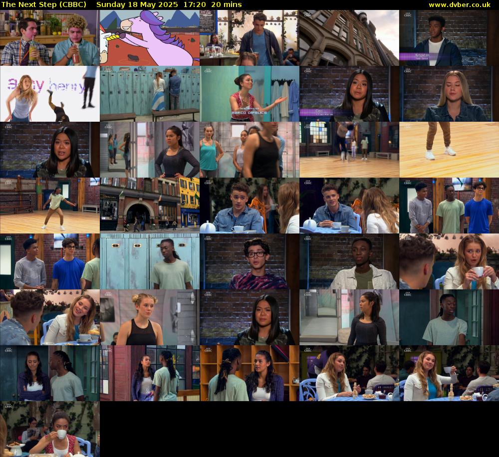 The Next Step (CBBC) Sunday 18 May 2025 17:20 - 17:40