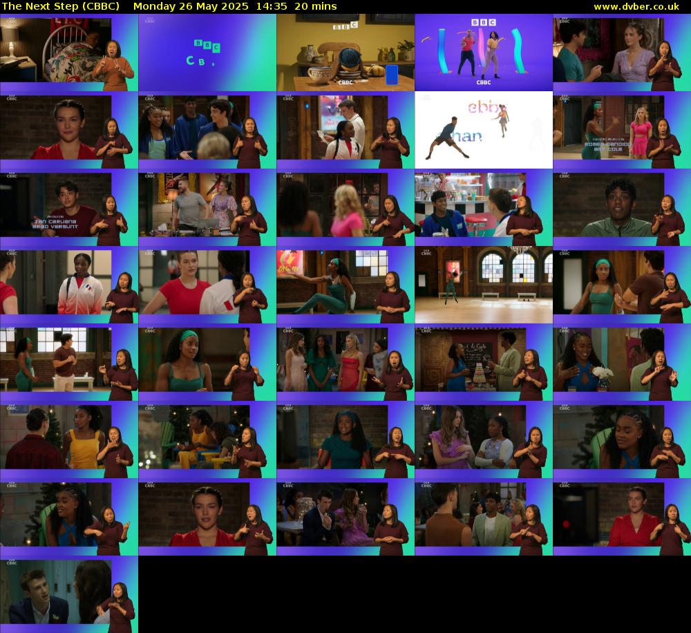 The Next Step (CBBC) Monday 26 May 2025 14:35 - 14:55