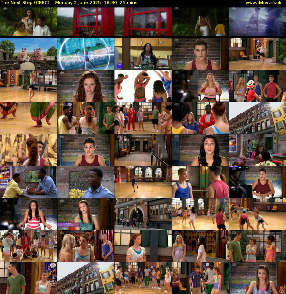 The Next Step (CBBC) Monday 2 June 2025 18:30 - 18:55