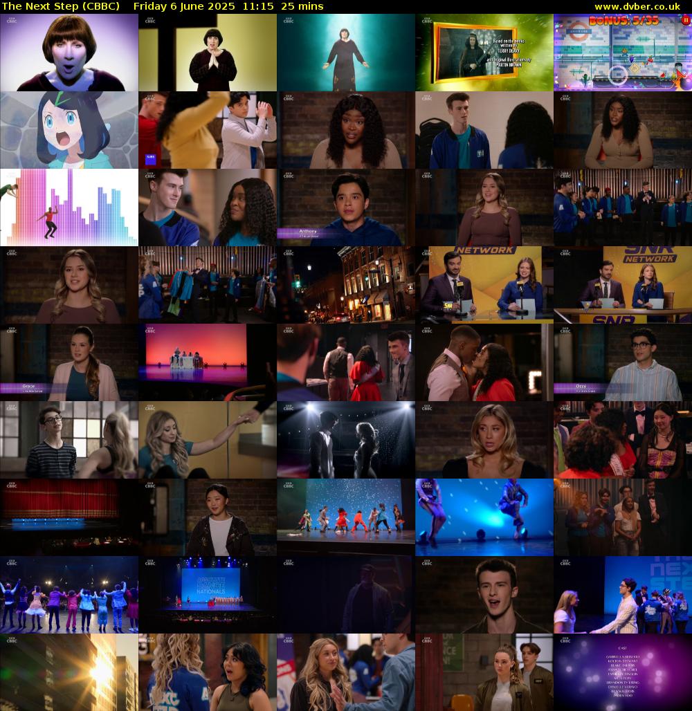 The Next Step (CBBC) Friday 6 June 2025 11:15 - 11:40
