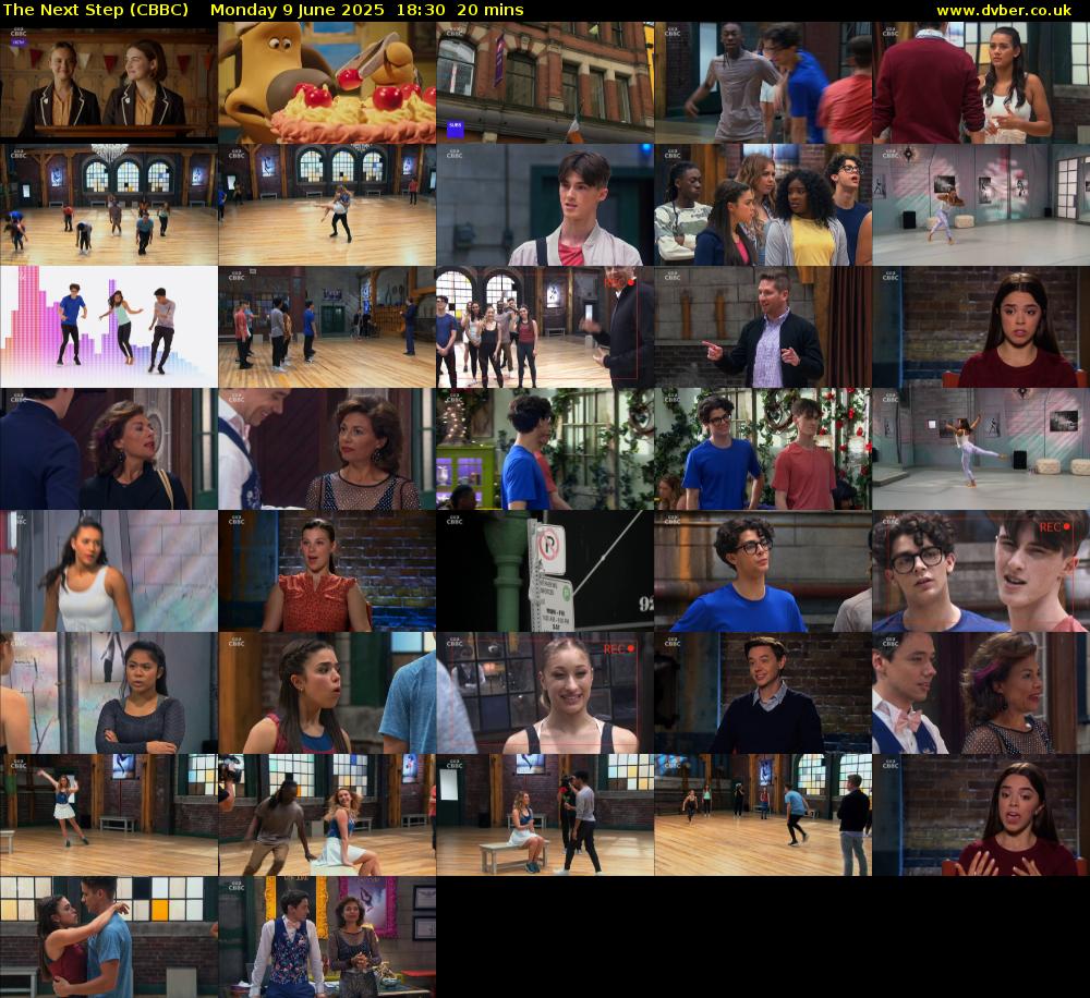 The Next Step (CBBC) Monday 9 June 2025 18:30 - 18:50