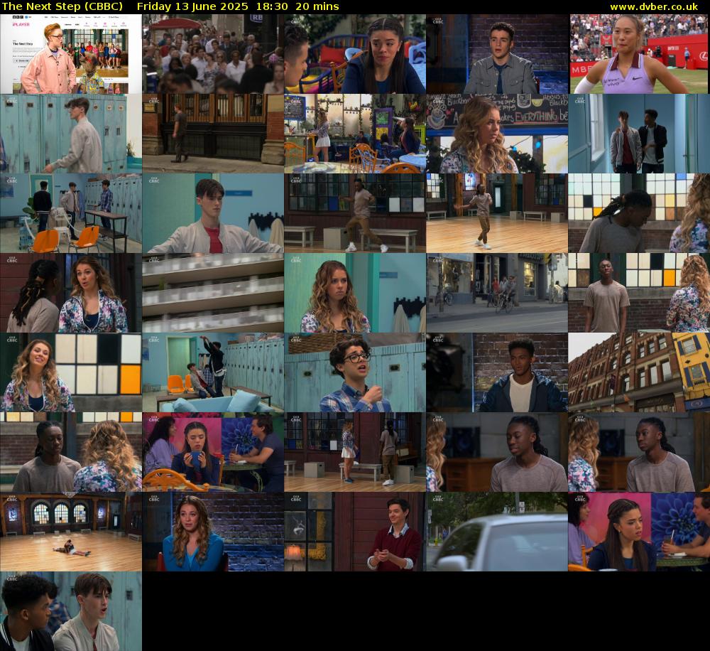 The Next Step (CBBC) Friday 13 June 2025 18:30 - 18:50
