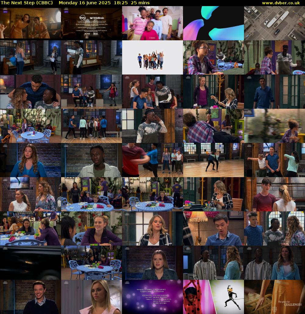The Next Step (CBBC) Monday 16 June 2025 18:25 - 18:50