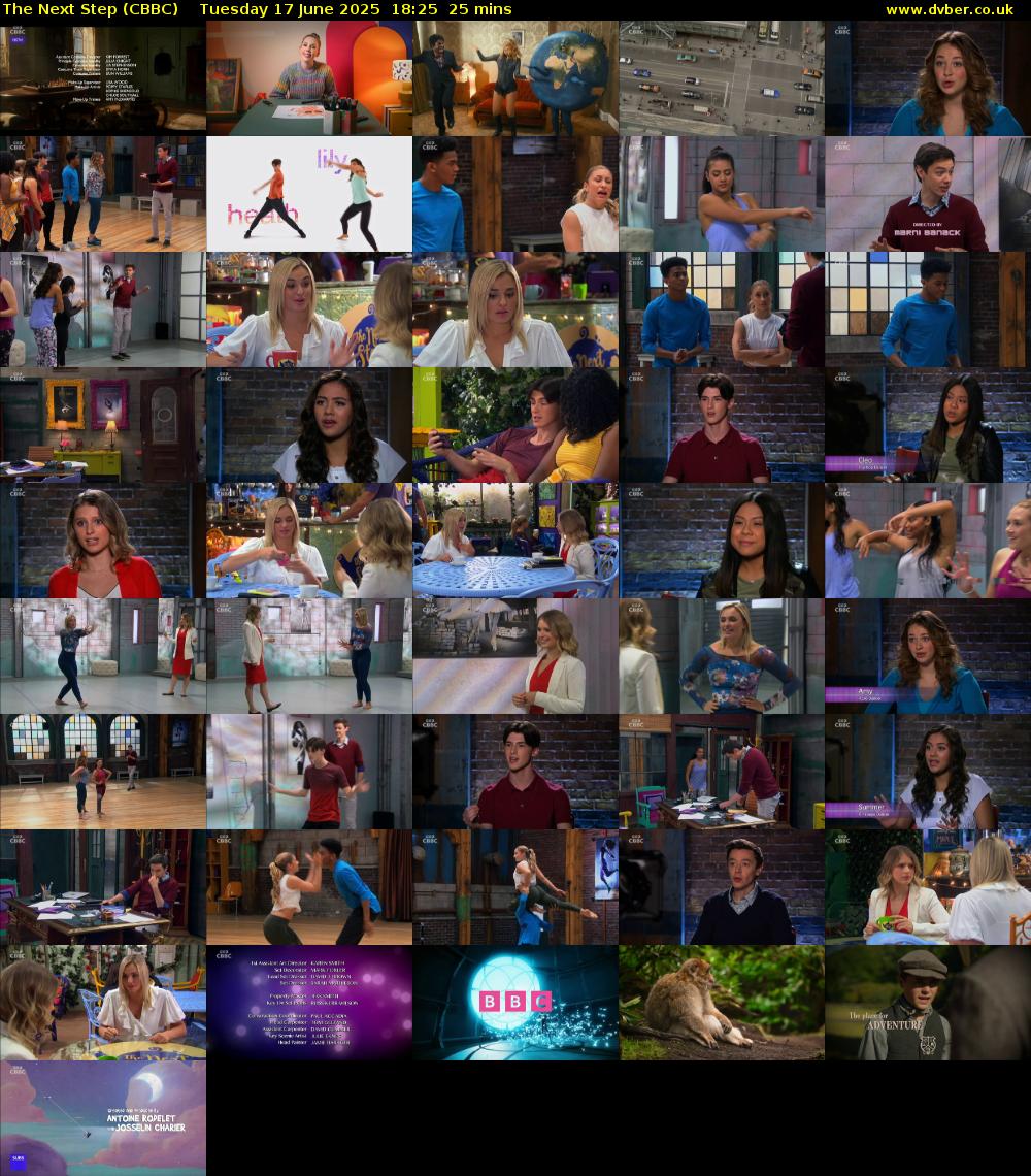 The Next Step (CBBC) Tuesday 17 June 2025 18:25 - 18:50