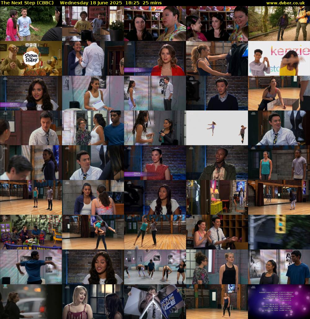 The Next Step (CBBC) Wednesday 18 June 2025 18:25 - 18:50