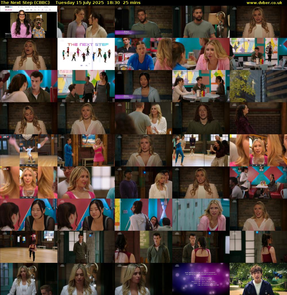 The Next Step (CBBC) Tuesday 15 July 2025 18:30 - 18:55
