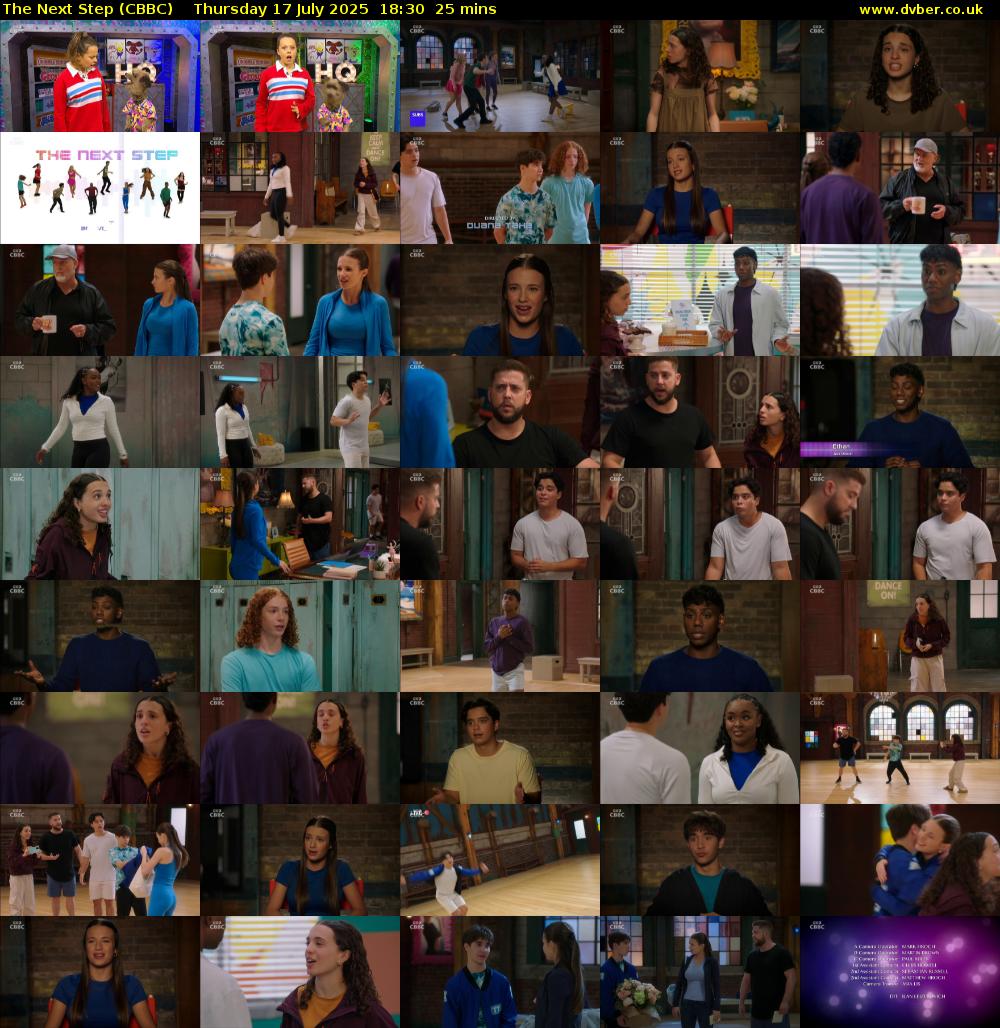 The Next Step (CBBC) Thursday 17 July 2025 18:30 - 18:55