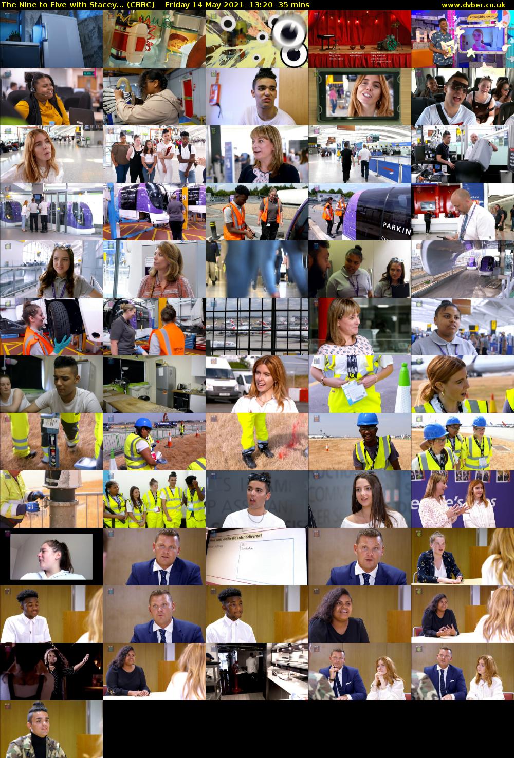 The Nine to Five with Stacey... (CBBC) Friday 14 May 2021 13:20 - 13:55