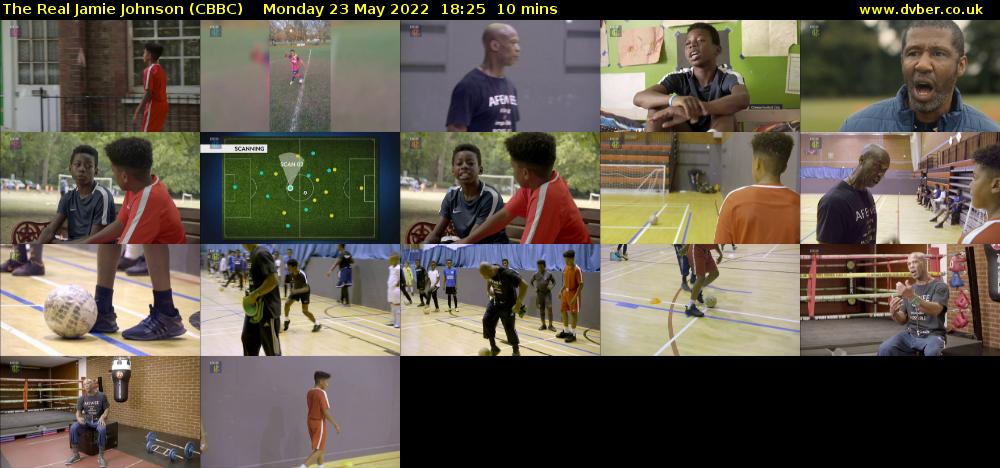 The Real Jamie Johnson (CBBC) Monday 23 May 2022 18:25 - 18:35