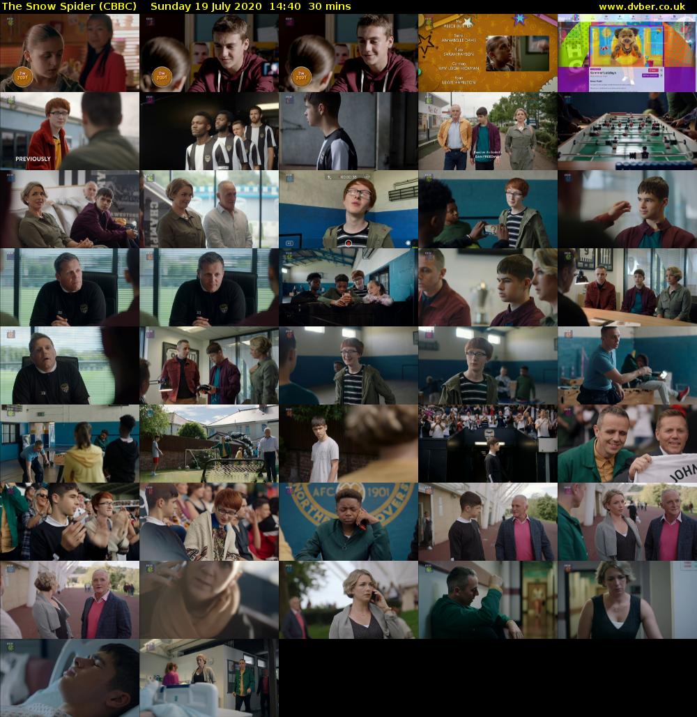 The Snow Spider (CBBC) Sunday 19 July 2020 14:40 - 15:10