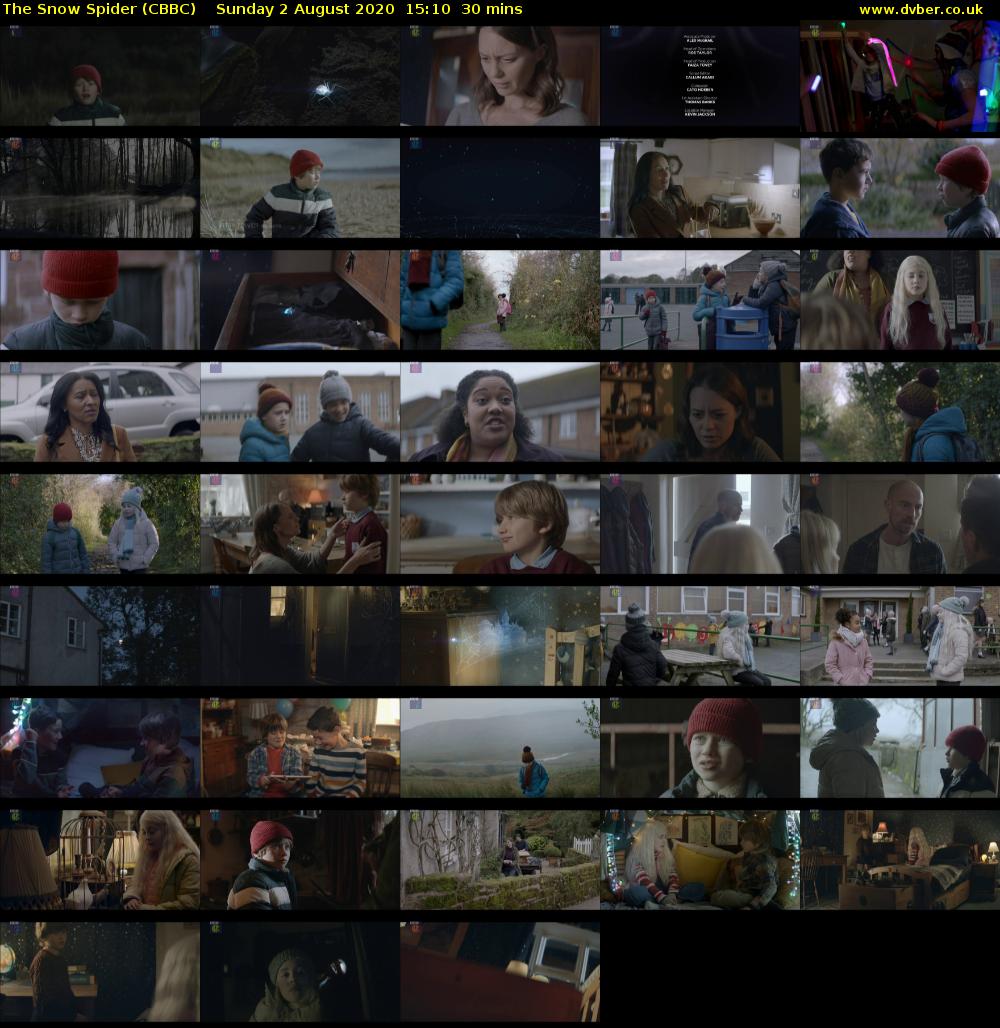 The Snow Spider (CBBC) Sunday 2 August 2020 15:10 - 15:40