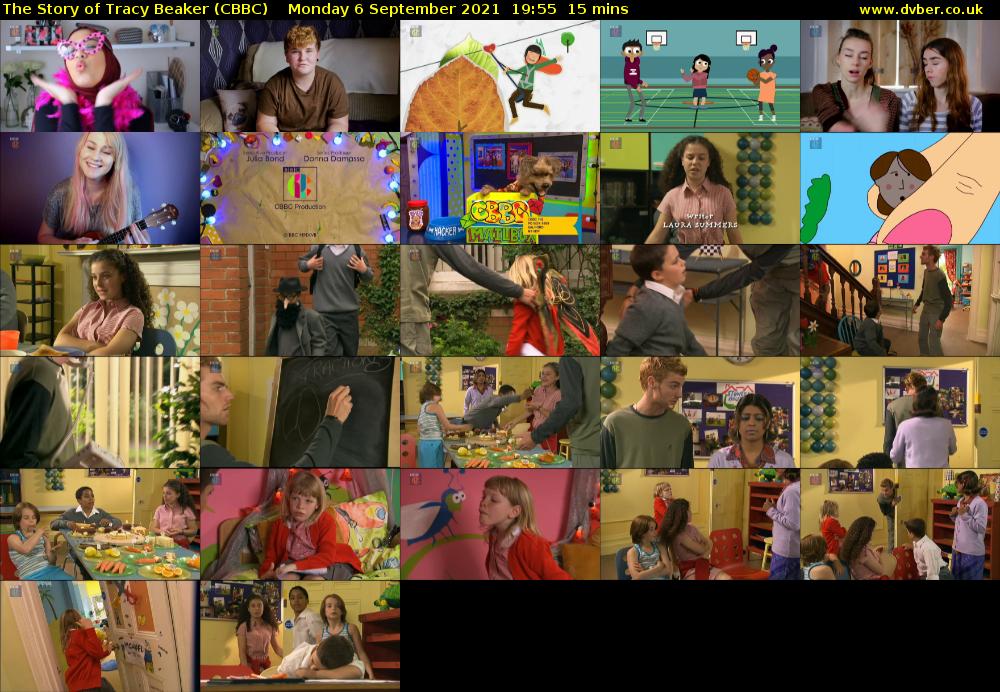 The Story of Tracy Beaker (CBBC) Monday 6 September 2021 19:55 - 20:10