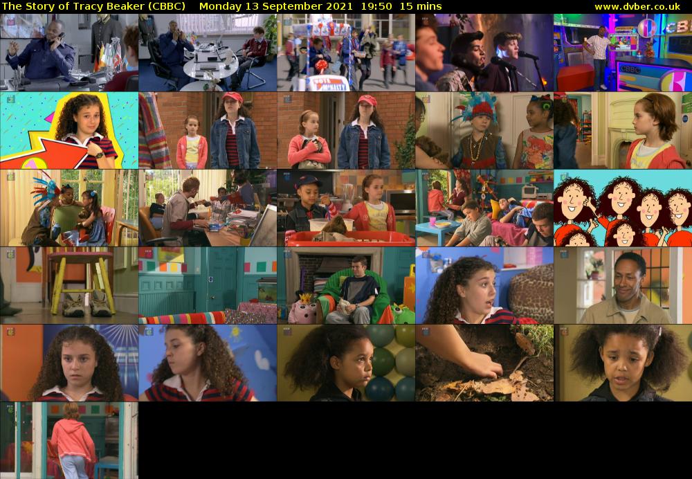 The Story of Tracy Beaker (CBBC) Monday 13 September 2021 19:50 - 20:05