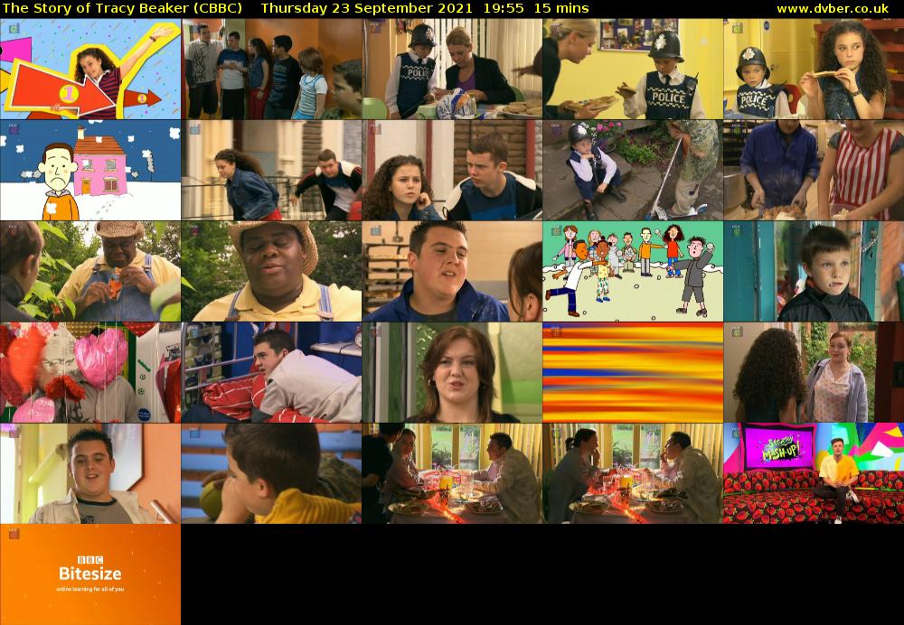 The Story of Tracy Beaker (CBBC) Thursday 23 September 2021 19:55 - 20:10
