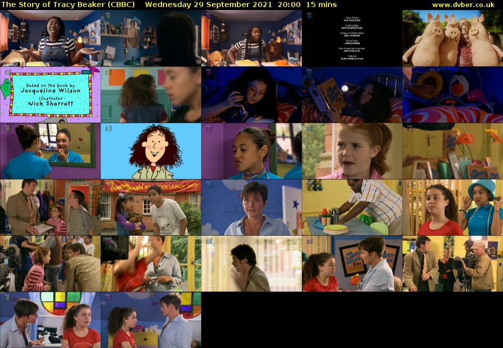 The Story of Tracy Beaker (CBBC) Wednesday 29 September 2021 20:00 - 20:15