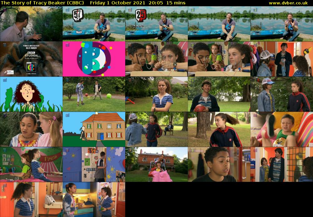 The Story of Tracy Beaker (CBBC) Friday 1 October 2021 20:05 - 20:20