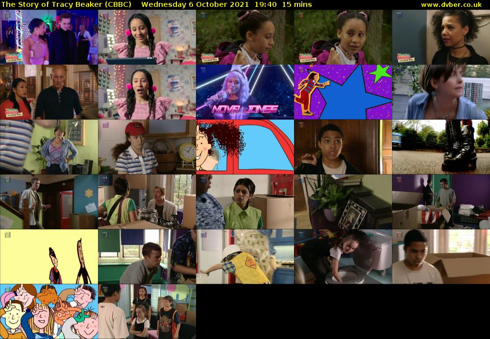 The Story of Tracy Beaker (CBBC) Wednesday 6 October 2021 19:40 - 19:55