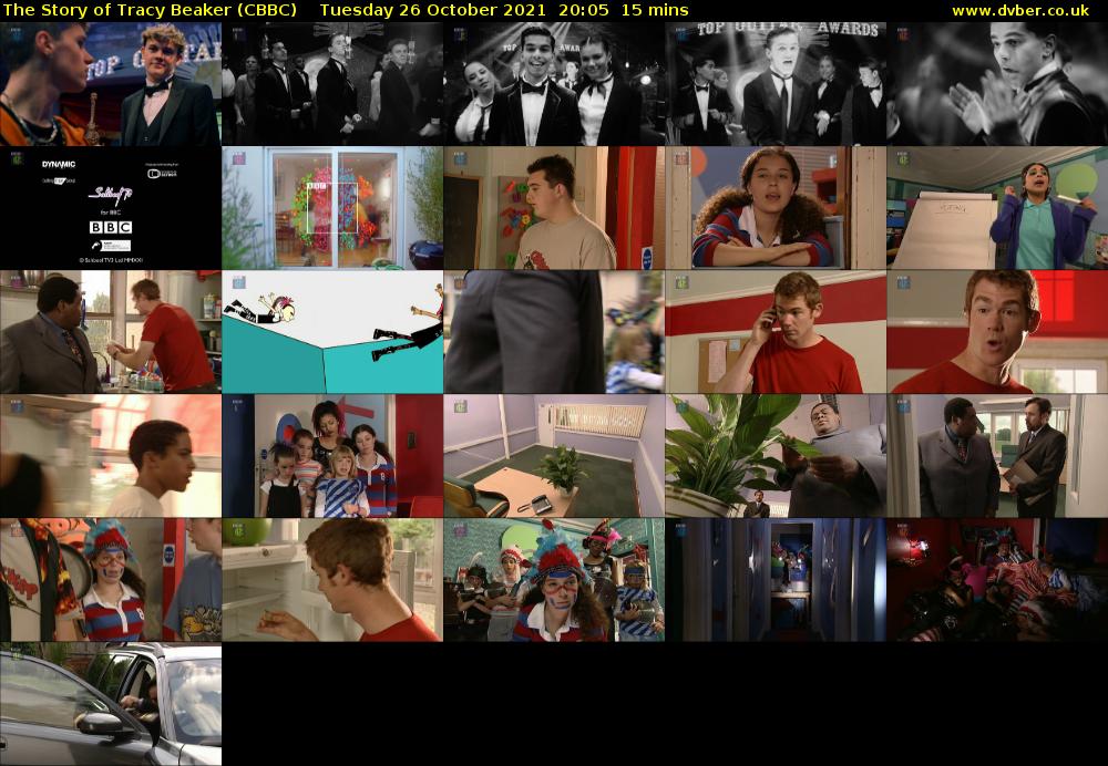 The Story of Tracy Beaker (CBBC) Tuesday 26 October 2021 20:05 - 20:20