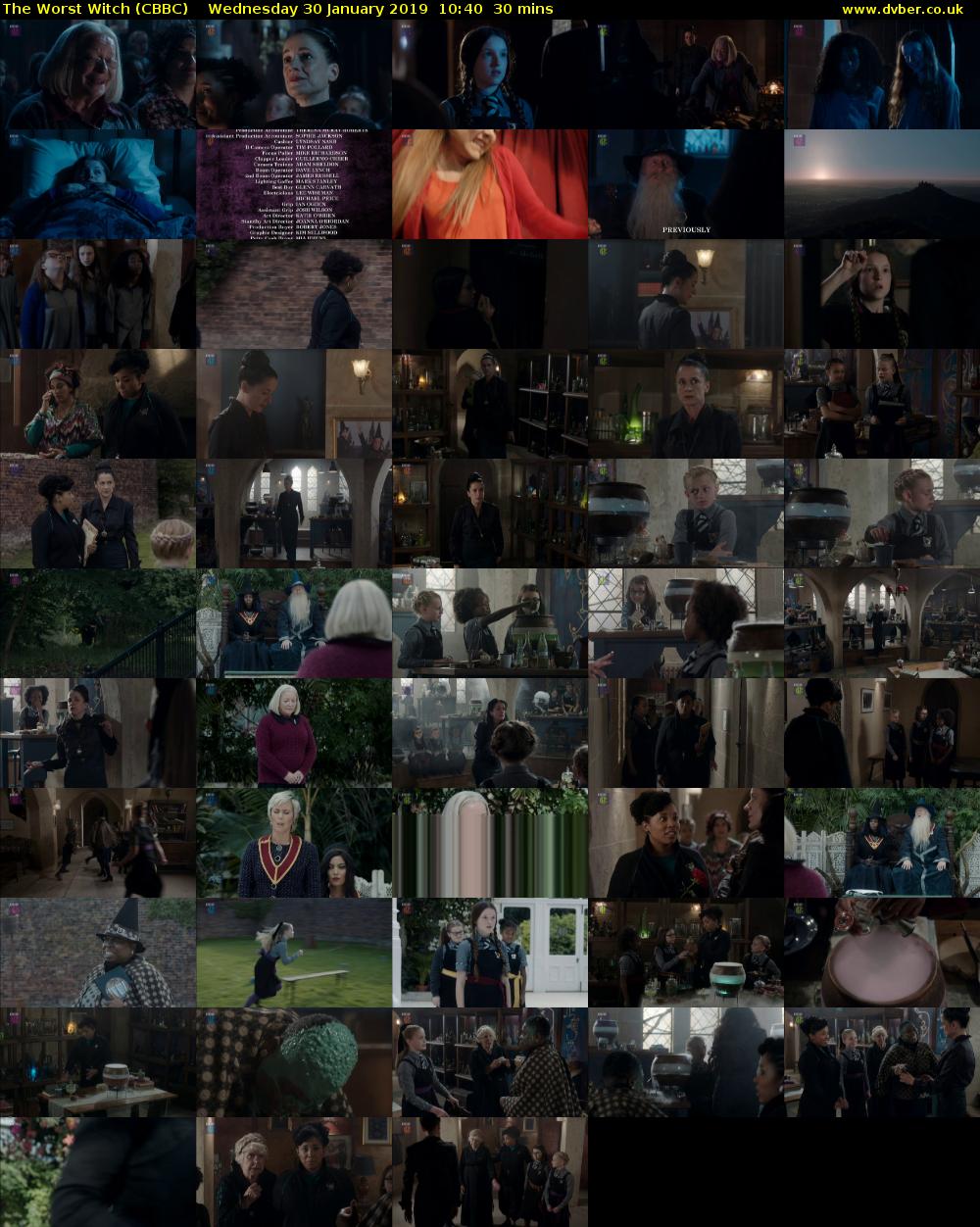 The Worst Witch (CBBC) Wednesday 30 January 2019 10:40 - 11:10