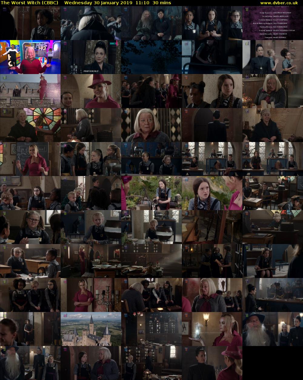 The Worst Witch (CBBC) Wednesday 30 January 2019 11:10 - 11:40