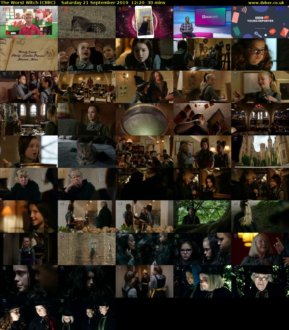 The Worst Witch (CBBC) Saturday 21 September 2019 12:20 - 12:50