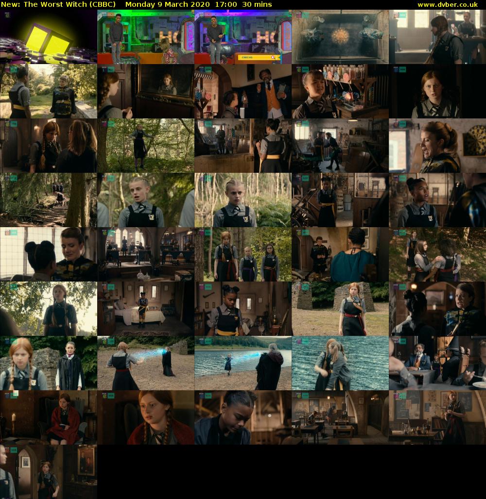 The Worst Witch (CBBC) Monday 9 March 2020 17:00 - 17:30