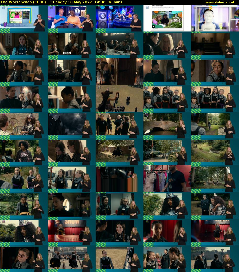The Worst Witch (CBBC) Tuesday 10 May 2022 14:30 - 15:00