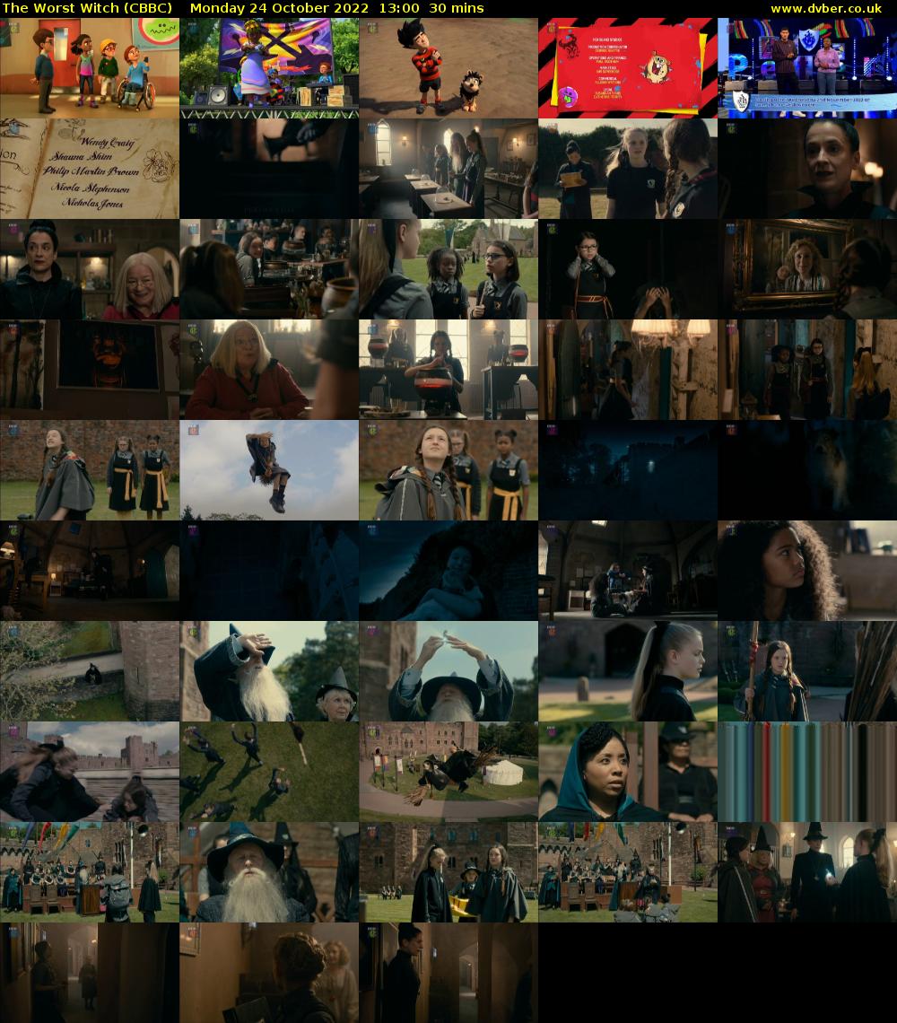 The Worst Witch (CBBC) Monday 24 October 2022 13:00 - 13:30